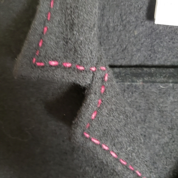 Alfred Dunner 100%Wool Sweater/Jacket Zipper Front. Size M - Picture 6 of 8